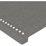  LED uzglavlje tamnosivo 203x16x78/88 cm od tkanine | shoptok.hr