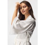 Dkaren Sp. z o.o. Kratka satenasta jutranja halja Sauda | Shoptok.si