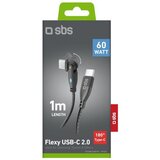 Sbs Kabel USB tipa C TECABLE180TCC črne barve, (5000262035) | Shoptok.si