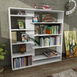 Woody Fashion polica za knjige handy white Cene