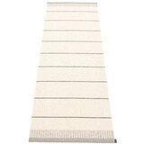 Pappelina svetlo siv/kremno bel zunanji in notranji tekač 60x200 cm belle warm grey – Cene