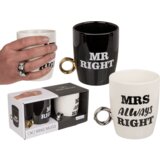  Set skodelic - Mr. Right in Mrs. always right Cene