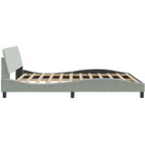  Okvir za krevet Dover svijetlosivi 180x200 cm baršun | shoptok.hr