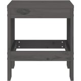  Vrtni stolci 2 kom sivi 40 x 36 x 45 cm od masivne borovine | shoptok.hr
