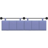  Držeće uzglavlje Zidne Traper plava 170 x 55 x 5 cm tkanina - Trapere plave boje 160 cm bez LED | shoptok.hr