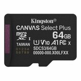 Kingston Canvas Select Plus microSD 64GB Class 10 UHS-I U1 V10 A1 SD adapter SDCS3/64GB spominska kartica Cene