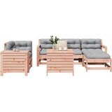 vidaXL 7-dijelni set vrtnih sofa od masivnog drva duglazije | shoptok.hr