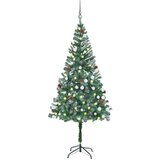 vidaXL umjetno božićno drvce LED s kuglicama i šiškama 180 cm | shoptok.hr