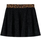 vidaXL Dječja suknja s uzorkom leoparda na pojasu crna 104 | shoptok.hr