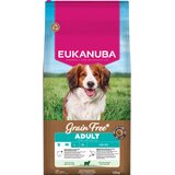 Eukanuba Grain Free Adult Small & Medium janjetina - 12 kg | shoptok.hr