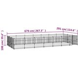  kavez za pse čelični 19,76 m² | Eponuda.com