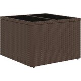  9-delni vrtni sofa komplet z blazinami Rjava Poli Ratan, (22092309) | Shoptok.si