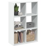 vidaXL Sobna pregrada / regal za knjige bijeli 69,5x29x103,5 cm drveni Cijene