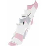 Trendyol 5-Pack Pink-Multicolor Cotton Striped Knitted Socks cene