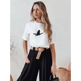 DStreet T-shirt damski BRILD ecru | shoptok.hr