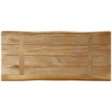 Stolna ploča sa živi rub 80x40x2,5 cm masivno grubo drvo manga | shoptok.hr