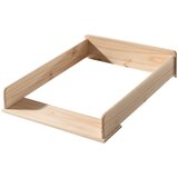 Vipack Bijela niska dječja komoda od masivnog bora s promjenjivim stolom 90x106 cm KIDDY – | shoptok.hr