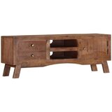 Maison Chic TV omarica - TV stojalo - Televizijska omarica 110x30x40 cm robusten mangov les, (21700047) | Shoptok.si