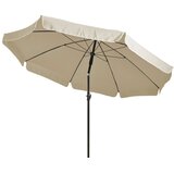 ProGarden vrtni dežnik Ø 185 cm s nagibom – krem | Shoptok.si