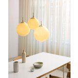 Halo Design 748587 - visilica na sajli candy 1xE27/25W/230V prečnik 30 cm bež/mesing | Eponuda.com