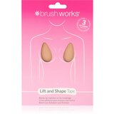 Brushworks Assorted Complexion ljepljiva traka za prsa 3 kom | shoptok.hr