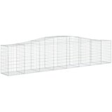  Gabionska košara s lukom 400x50x80/100 cm pocinčano željezo | shoptok.hr