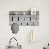  Vješalica za kapute na zidu Zidne Siva Sonoma 80 x 40 x 12 cm | Eponuda.ba