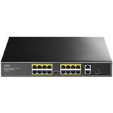 Cudy FS1018PS1 16-Port 10/100M PoE+ Switch with 1 Combo SFP Port