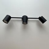 Fischer & Honsel Črno kovinsko LED točkovno svetilo 8x42 cm Vano – | Shoptok.si