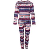 Trendyol Multicolored Christmas Themed Knitted Pajamas Set Cene