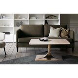 GINER Y COLOMER Klubska mizica z vzdržljivim marmornim vrhom in bronastimi nogami, (22147366) | Shoptok.si