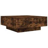  Stolić za kavu boja hrasta 80x80x31 cm od konstruiranog drva | Eponuda.ba