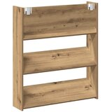  Zidni ormarić za cipele Artisan hrast 80x18x90 cm izrađeno drvo | Eponuda.ba