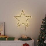  Božićna svjetla silueta zvijezde 80 LED dioda toplo bijela | Eponuda.com