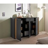 Venda KOMODA, antracit, barve hrasta | Shoptok.si