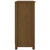  Komoda medeno rjava 70x35x80 cm trdna borovina, (20654551) | Shoptok.si