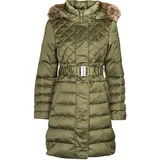 Guess Puhovke LOLIE DOWN JACKET Kaki