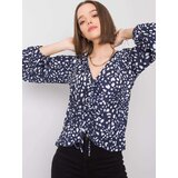 Italy Moda Blouse-DHJ-BZ-12283-1.93P-navy blue | shoptok.hr