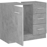 Ormarić za umivaonik boja betona 63x30x54 cm konstruirano drvo | Eponuda.ba