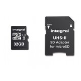 Integral Spominska kartica Micro SDHC V90 UHS-II, 32 GB + adapter | Shoptok.si