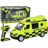  Remote Controlled Yellow Ambulance With Lights | Shoptok.si