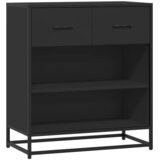  Komoda crna 68x35x76 cm konstruirano drvo | Eponuda.ba