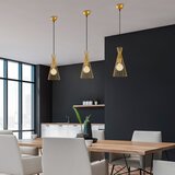 Opviq lights Viseća svjetiljka u zlatnoj boji s metalnim sjenilom ø 20 cm Mezopotamya – | shoptok.hr