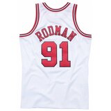 Mitchell And Ness Majice s kratkimi rokavi Nba Chicago Bulls Dennis Rodman Swingman Bela | Shoptok.si