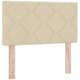  Krevet s opruga kutije s uzglavljem Krema 200 x 80 cm tkanina | shoptok.hr