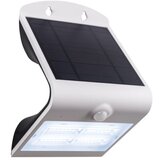 Eglo Lamozzo vanjska zidna/1, led solarna, na baterije, 3,2w, 440lm, ip44, senzor, plastika/bijela | shoptok.hr