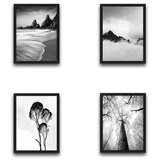 WALLXPERT dekorativna slika u okviru (4 komada) branches set | ePonuda.com
