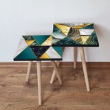 Hanah home 2Shp417 - Multicolor Multicolor Nesting Table (2 Pieces) | ePonuda.com