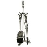Lienbacher Garnitura za kamin (4-dij., Antik srebrne boje, Visina: 63 cm) | shoptok.hr