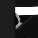  Ormar za cipele Crni hrast 80 x 21 x 87,5 cm Konstruirano drvo | Eponuda.com